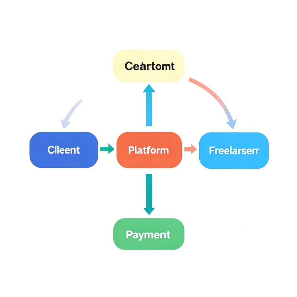 Simple-workflow-diagram-showing